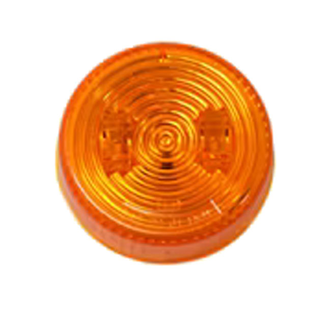 (image for) Trailer Marker Clearance Light Only LED 2 1/2" Round Amber Fleet Dexter/Redneck #LT02-030