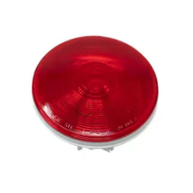 (image for) Trailer Stop/Turn/Tail Light Only Incandescent 4'' Round Red Dexter/Redneck #LT03-135