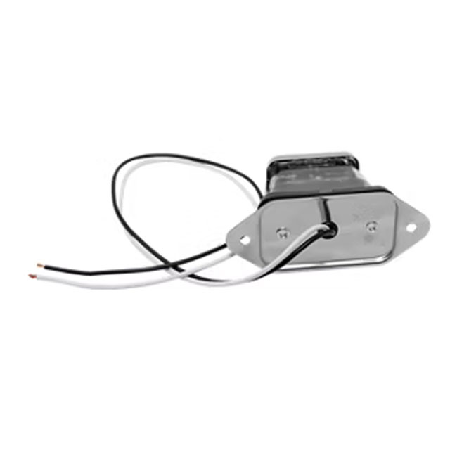(image for) Trailer License Plate Light LED HD Chrome 5 Diode Dexter/Redneck #LT05-360