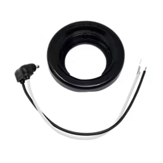 (image for) Trailer Light Flush Mounting 2" Round Grommet & 2 Wire Plug Pigtail Dexter/Redneck #LT06-350