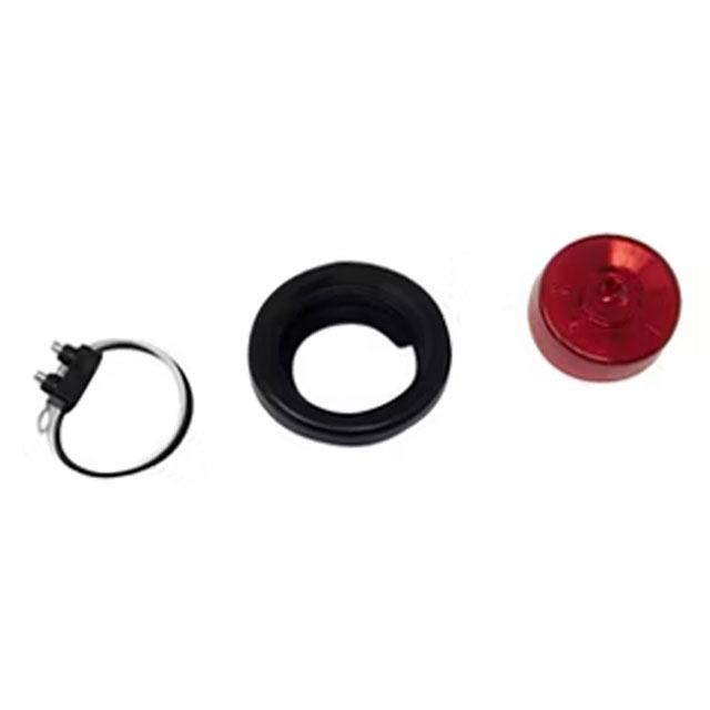 (image for) Trailer Marker Clearance Light Kit LED 2" Round Red Piranha Dexter/Redneck #M165KR