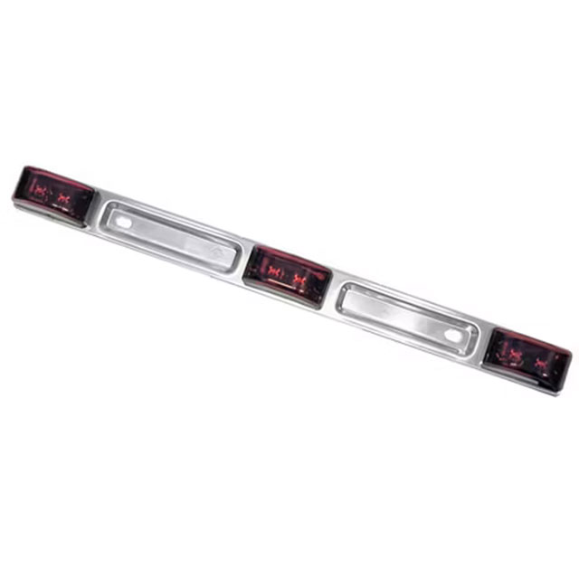 (image for) Trailer Identification Light Bar LED Red Stainless Steel Dexter/Redneck #M191-3RL