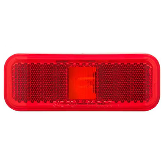 (image for) Trailer Marker Clearance Light 4" Incandescent Red Reflex Dexter/Redneck #MC-44RB