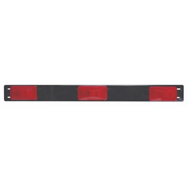 (image for) Trailer Identification Light Bar Incandescent Waterproof Red Dexter/Redneck #MC-93RB