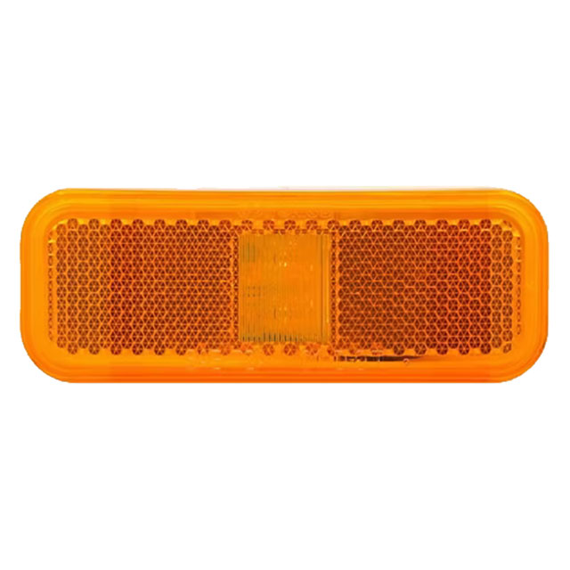 (image for) Trailer Marker Clearance Light Only 4" Rectangular Amber 6 Diode Dexter/Redneck #MCL-44AB