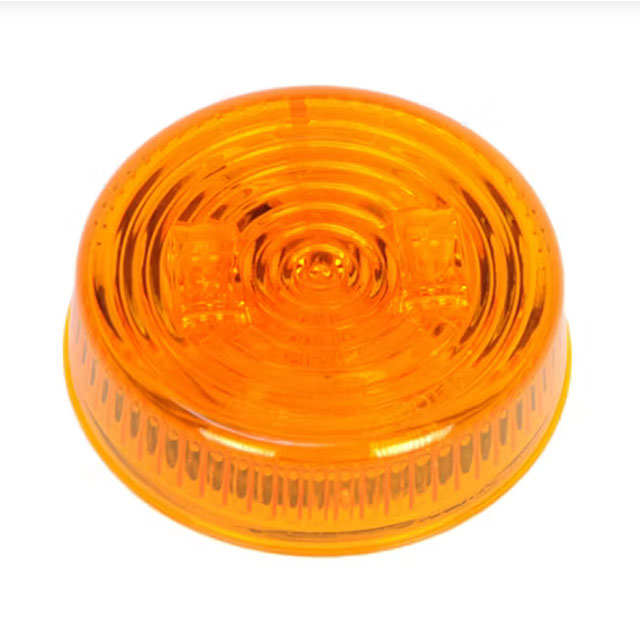 (image for) Trailer Marker Clearance Light LED 2 1/2" Round Amber Fleet Count Dexter/Redneck #MCL-527AB