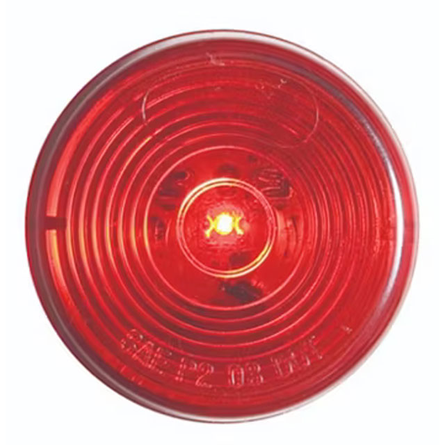 (image for) Trailer Marker Clearance Light LED 2" Round Red Fleet Count Dexter/Redneck #MCL-56RB