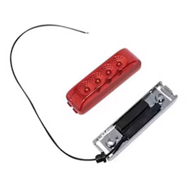 (image for) Trailer Marker Clearance Light Kit Thinline Red Micro-Flex Dexter/Redneck #MCL-63RBKC