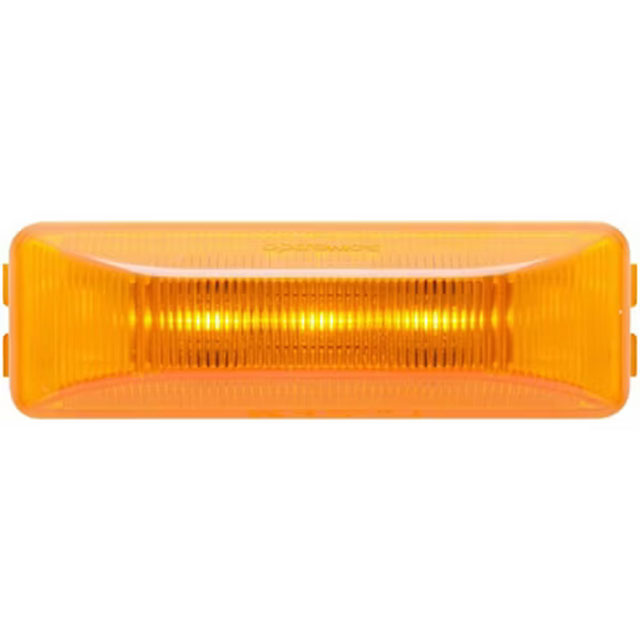 (image for) Trailer Marker Clearance Light LED 3.94" Rectangular Amber Thinline Dexter/Redneck #MCL-65AB