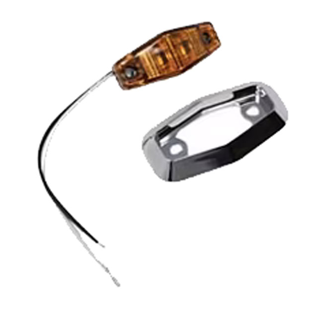 (image for) Trailer Marker Clearance Light Kit LED Rectangular Amber Dexter/Redneck #MCL13ABK