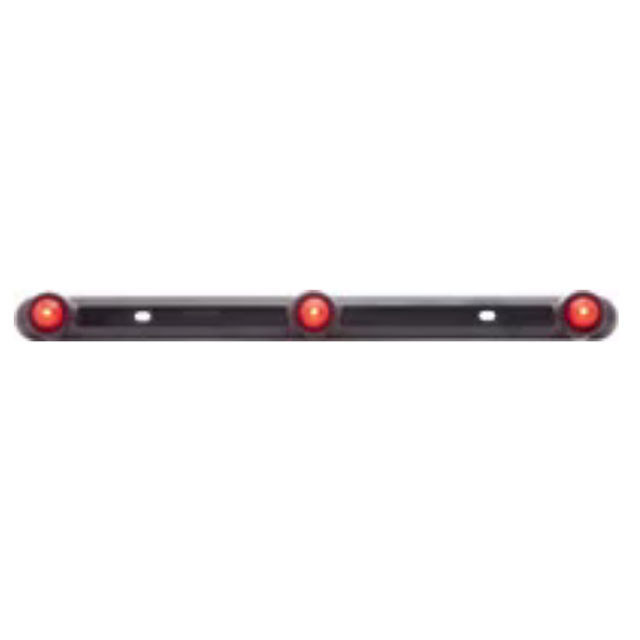 (image for) Trailer Identification Light Bar LED 14.938" 3 Diode Waterproof Red Dexter/Redneck #MCL922RB