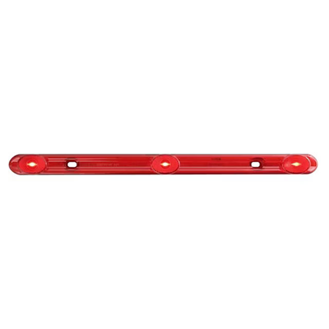 (image for) Trailer Identification Light Bar LED 13.25" 3 Diode Waterproof Red Dexter/Redneck #MCL98RB