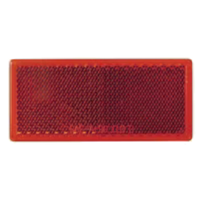 (image for) Trailer Reflector Red 3.19" Rectangular Dexter/Redneck #RE10RB