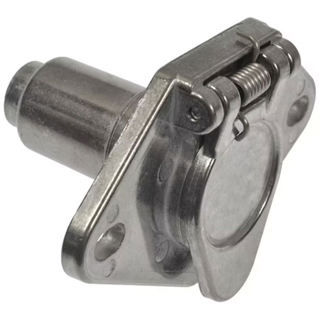 (image for) Trailer Wiring Connector Vehicle-End 4 Way Round Zinc Dexter/Redneck #S402
