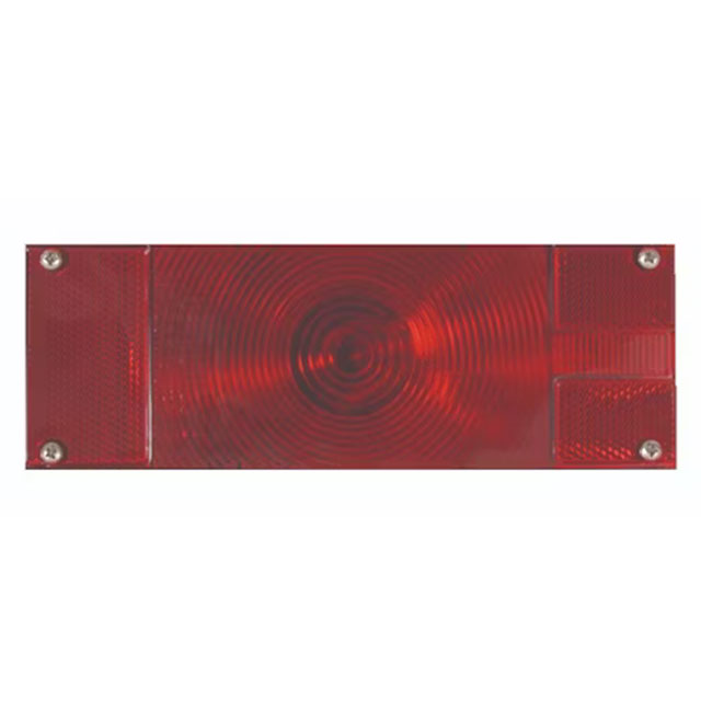 (image for) Marine Trailer Stop/Turn/Tail Light Incandescent 8" Rectangular 2 Bulb Waterproof Right Hand Red Dexter/Redneck #ST-17RB