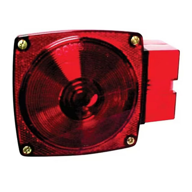 (image for) Trailer Stop/Turn/Tail With License Plate Light Only Incandescent Submersible Right Hand Red Dexter/Redneck #ST4RB