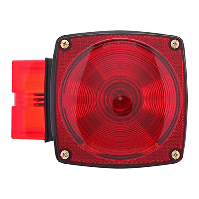 (image for) Trailer Stop/Turn/Tail With License Plate Light Only Incandescent Submersible Left Hand Red Dexter/Redneck #ST5RB