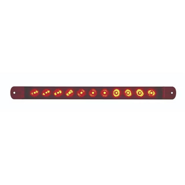 (image for) Trailer Stop/Turn/Tail Bar Light LED 17" Red Streamline Dexter/Redneck #STL-79RB
