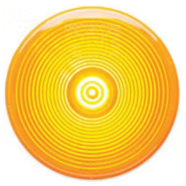 (image for) Trailer Park/Turn Light Only LED 4'' Round Amber 1 Diode One1 DexterRedneck #STL003AB