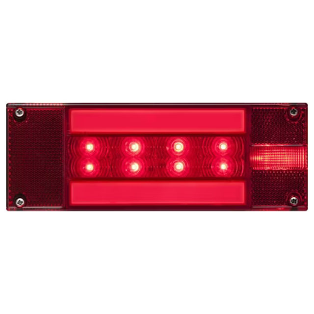 (image for) Marine Trailer Stop/Turn/Tail Light Only LED 6 Funcion Red Right Hand Dexter/Redneck #STL116RB