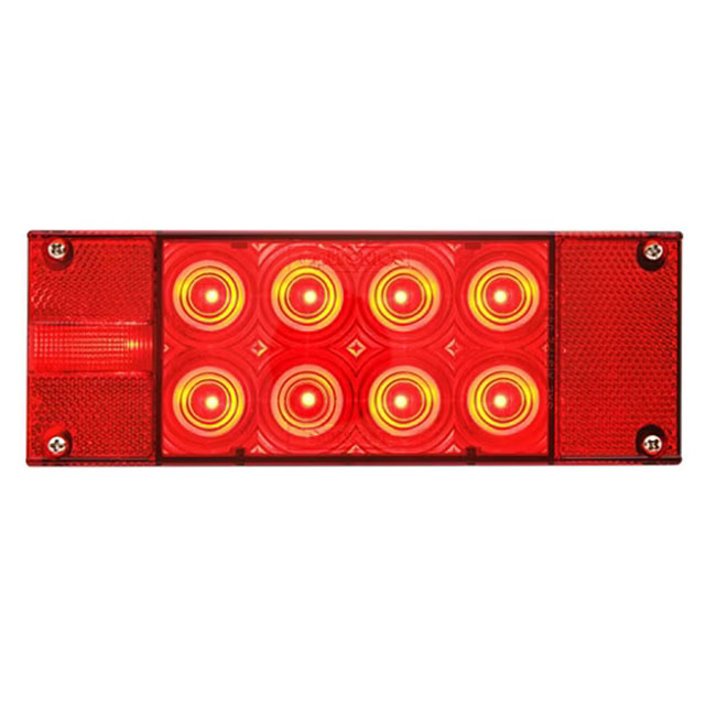 (image for) Marine Trailer Stop/Turn/Tail Light Only LED 6 Function 12 Diode Red Right Hane Dexter/Redneck #STL14RB