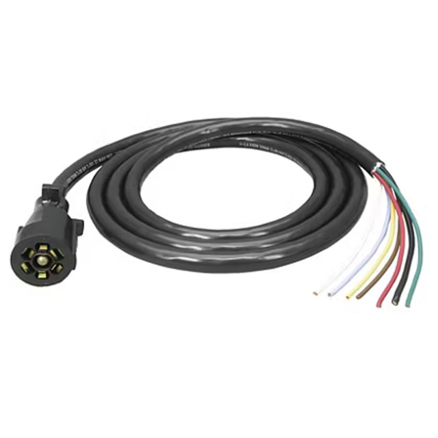 (image for) Trailer Wiring Harness Trailer End 7 Way RV Blade 8' Dexter/Redneck #TC67-003