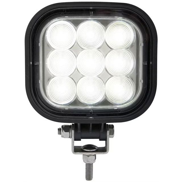 (image for) Tractor Work Light LED Flood Beam 4" X 6" Rectangular 9 Diode Dexter/Redneck #TLL46CFB