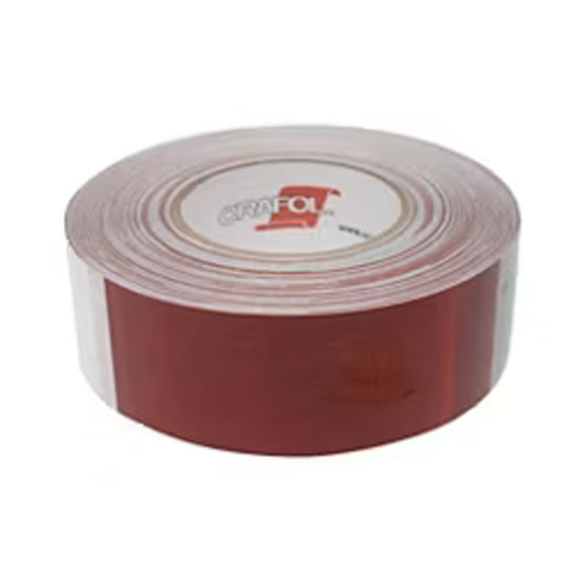 (image for) Trailer Oralite Conspicuity Tape 6" Red X 6" White 150' Roll Dexter/Redneck #V825649