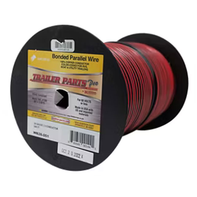 (image for) Wire Bonded Parallel 16/2 Red/Black Dexter/Redneck #WB26