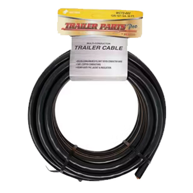 (image for) Insulated 6 Conductor Trailer Cable 12 GA White/Black/Yellow/Green/Brown/Blue Dexter/Redneck #WC72