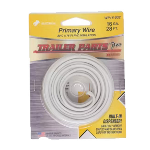 (image for) Wire Primary 16 GA 80 White Dexter/Redneck #WP16-002