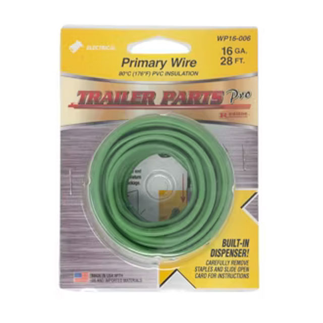 (image for) Wire Primary 16 GA 80 Green Dexter/Redneck #WP16-006