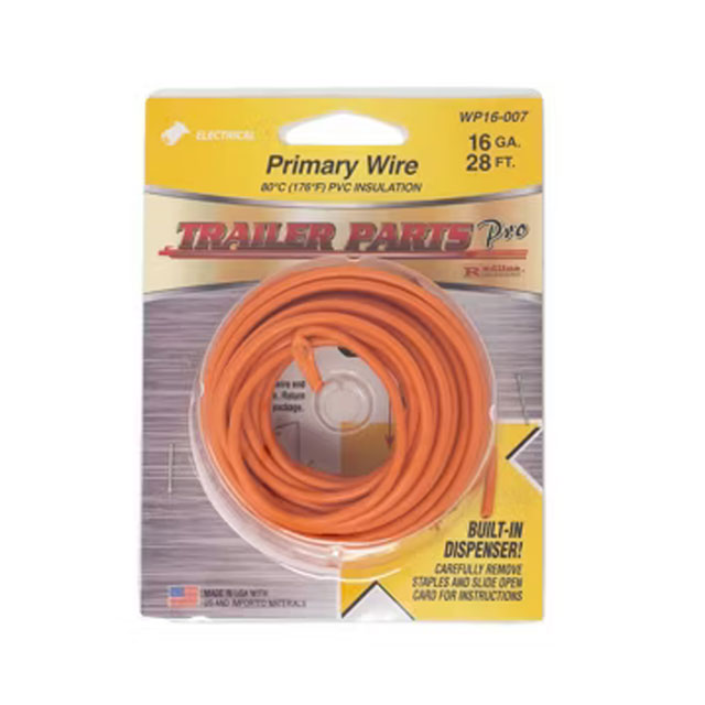 (image for) Wire Primary 16 GA 80 Orange Dexter/Redneck #WP16-007
