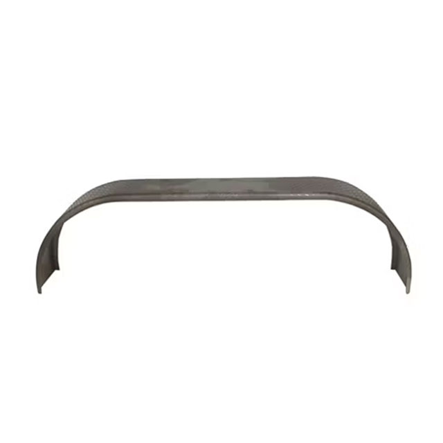 (image for) Straight Tandem Axle Steel Tread Plate Trailer Fender 15-16" Tire Dexter/Redneck #2112-T