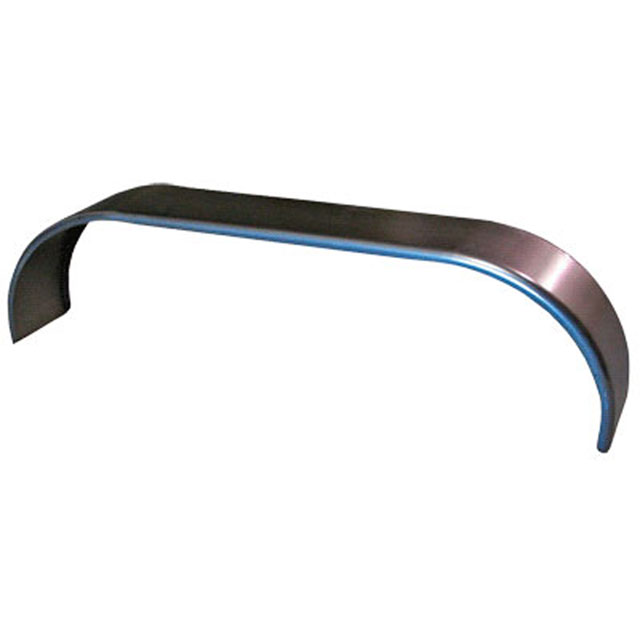 (image for) Straight Tandem Axle Galvanized Steel Trailer Fender 14-15" Tire Dexter/Redneck #C28009-G