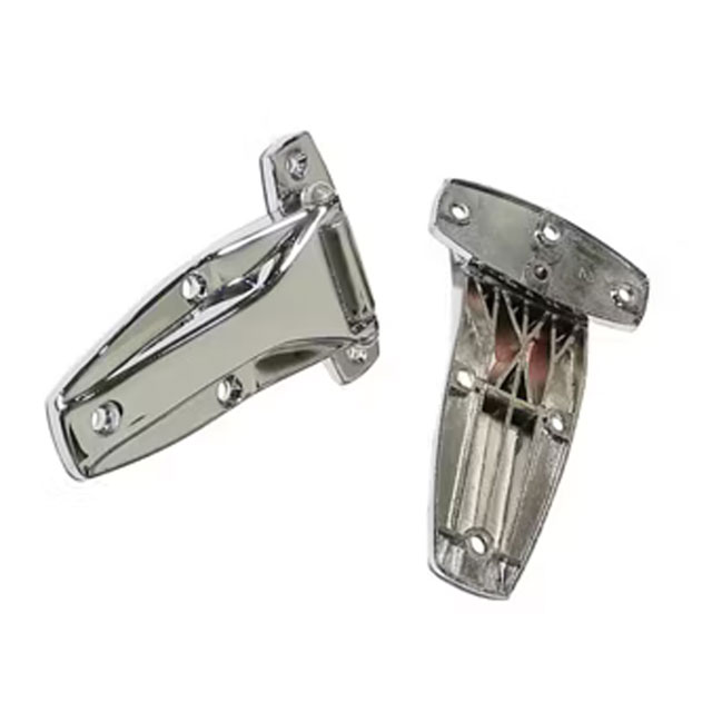 (image for) Chrome Flush Mount Hinge 6" Dexter/Redneck #104