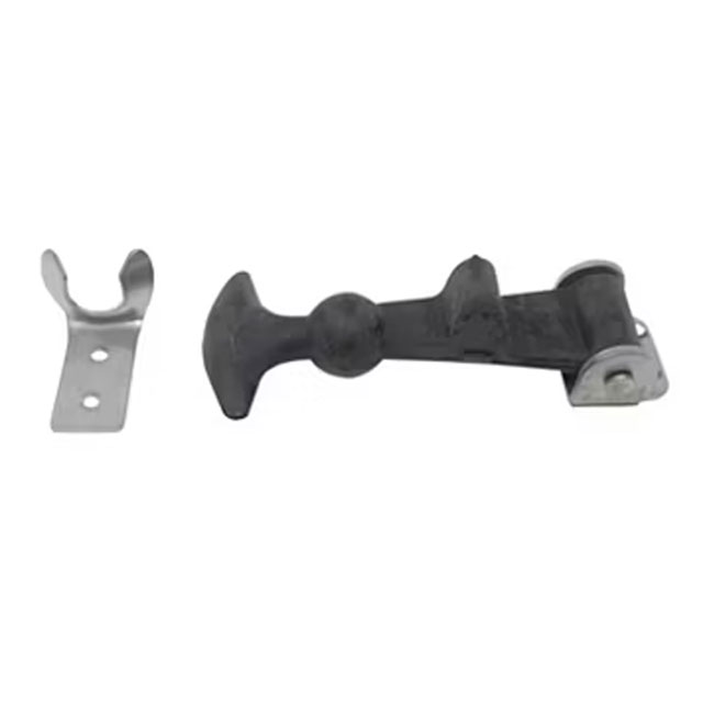 (image for) Trailer Rubber Door/Hood Latch With Brackets 4 1/2" Dexter/Redneck #190-SS