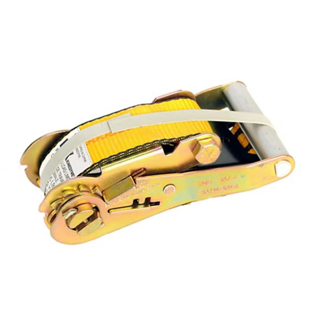 (image for) Fixed End Ratchet Cargo Strap Replacment With Flat Hook 6" Strap Dexter/Redneck #519920