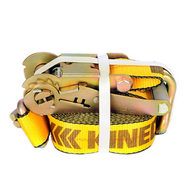 (image for) Wide Handle Ratchet Cargo Strap Wire Hook Heavy Duty 2" X 27' Dexter/Redneck #802HD-27W