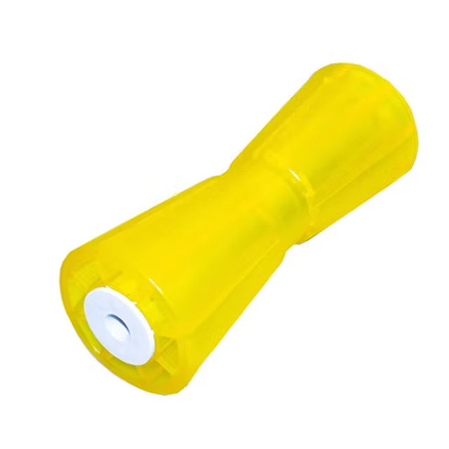 (image for) Boat Trailer Keel Roller 10" Amber PVC Dexter/Redneck #MBR10A