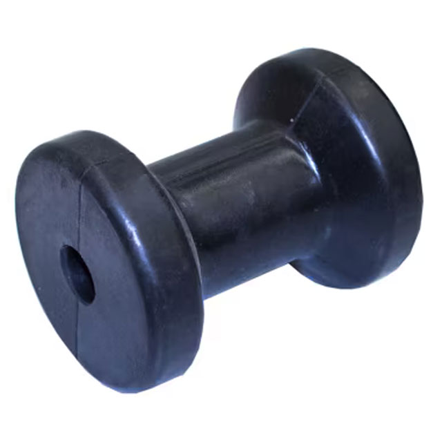 (image for) Boat Trailer Keel Roller Black Rubber 4" Dexter/Redneck #MBR4AS