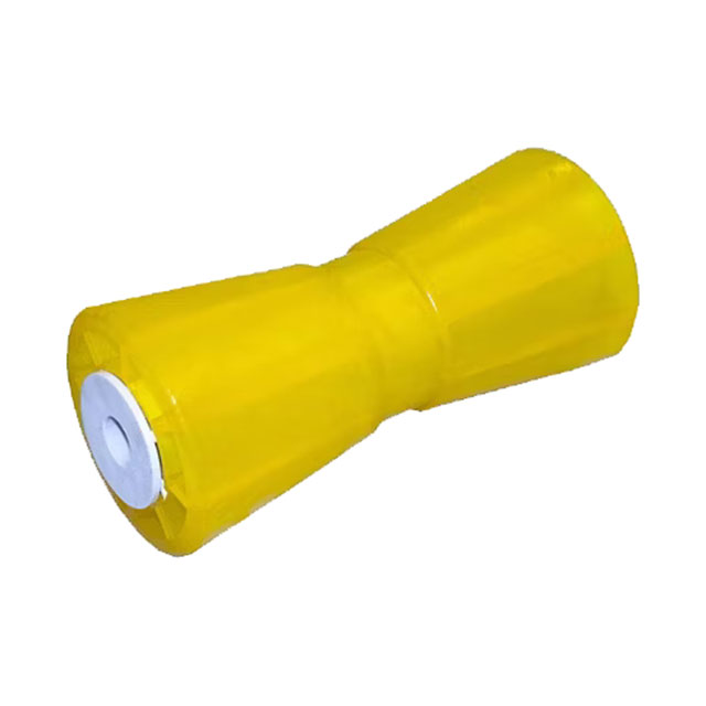 (image for) Boat Trailer 8" Keel Roller Amber PVC Dexter/Redneck #MBR8A