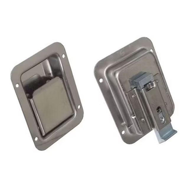 (image for) Standard Flush Mount Steel Door Latch Non-Locking Dexter/Redneck #N3980