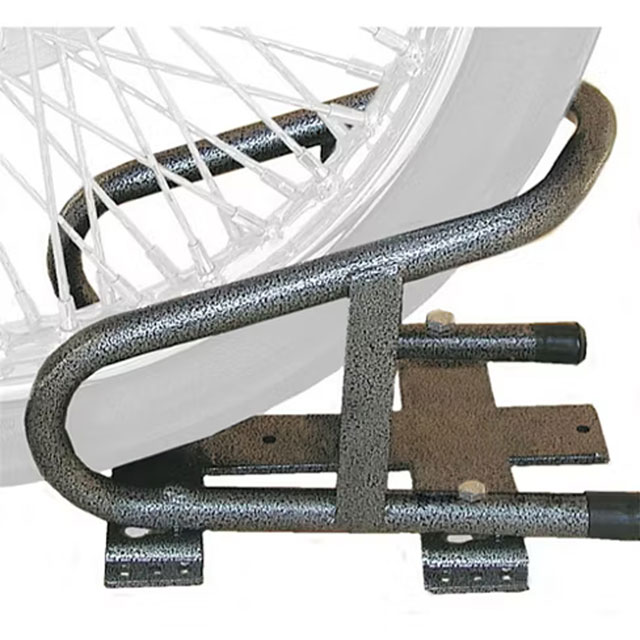 (image for) Trailer Motorcycle Wheel Chock Steel With Removeable Base RA-17