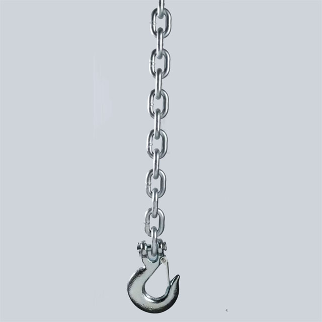 (image for) Trailer 36" Safety Chain With Latched Eye Slip Hook Dexter/Redneck #SC51636G43