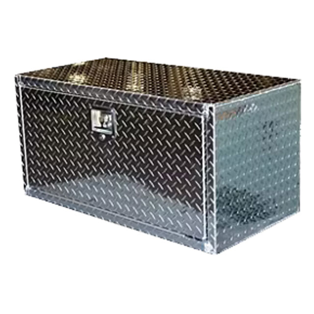 (image for) Trailer Underbody Toolbox 18" X 18" X 36" Aluminum Dexter/Redneck #TBAL1818-36T