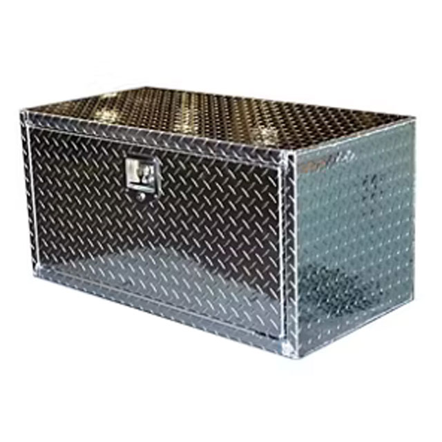 (image for) Trailer Underbody Toolbox 18" X 18" X 36" Aluminum #TBAL1818-60T