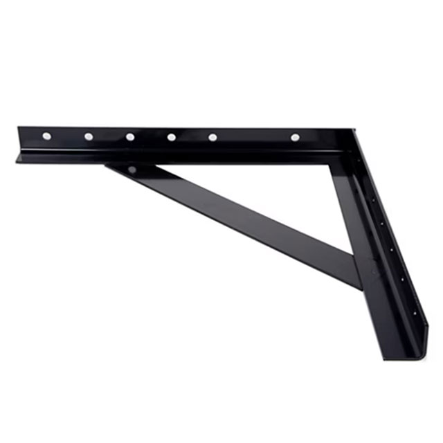 (image for) Trailer Underbody Toolbox Mounting Bracket Gloss Black Dexter/Redneck #UB-BRACKET