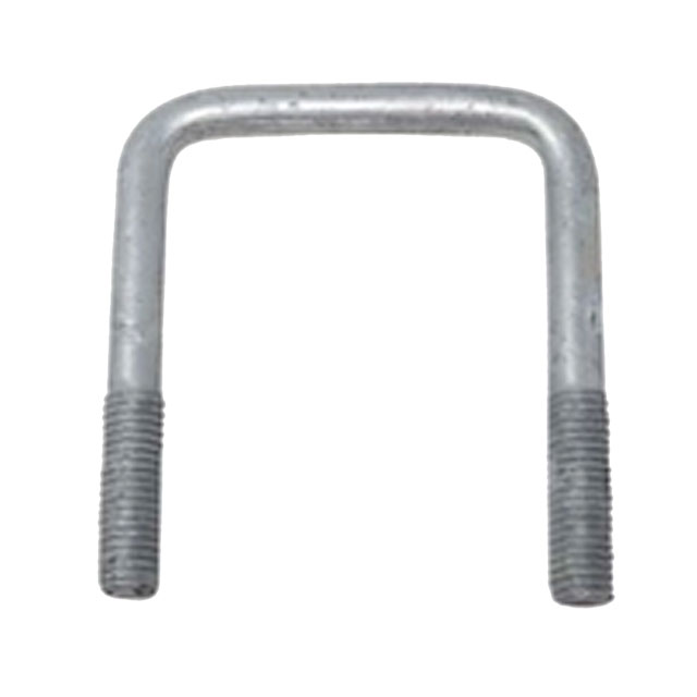 (image for) Square U-bolt 3 1/16" x 3.25" Galvanized Dexter/Redneck #UBGC12X306X325