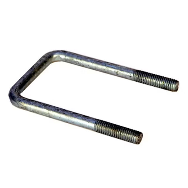(image for) Square U-bolt 3 1/16" x 5.31" Galvanized Dexter/Redneck #UBGC12X306X531